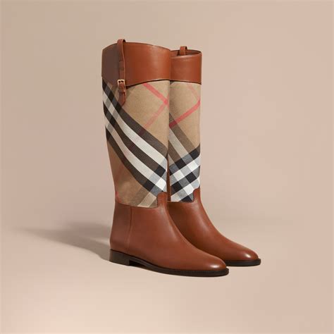 bottes burberry|Burberry leather shoes.